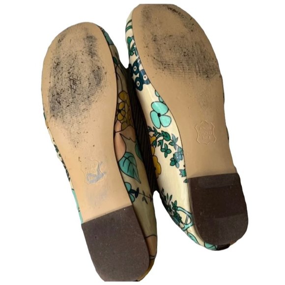 Floral Print Boho Sam & Libby Flats - Picture 6 of 8